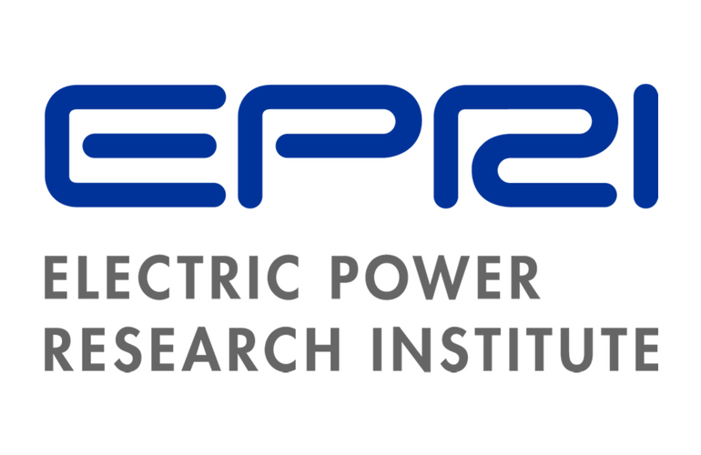 EPRI Logo. "EPRI" is in smooth blue letters and below it says "Electric Power Research Institute" in gray letters.
